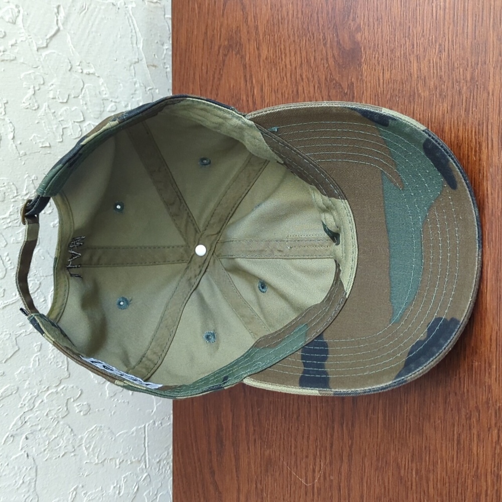 Rey To Z Personalized Initial "L" and Name "Liam" Camo Cotton Baseball Hat - Picture 6 of 6